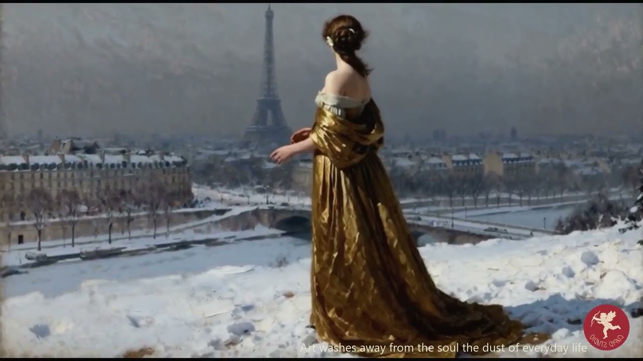 Monet's Winter | A French Impressionist Dreamscape