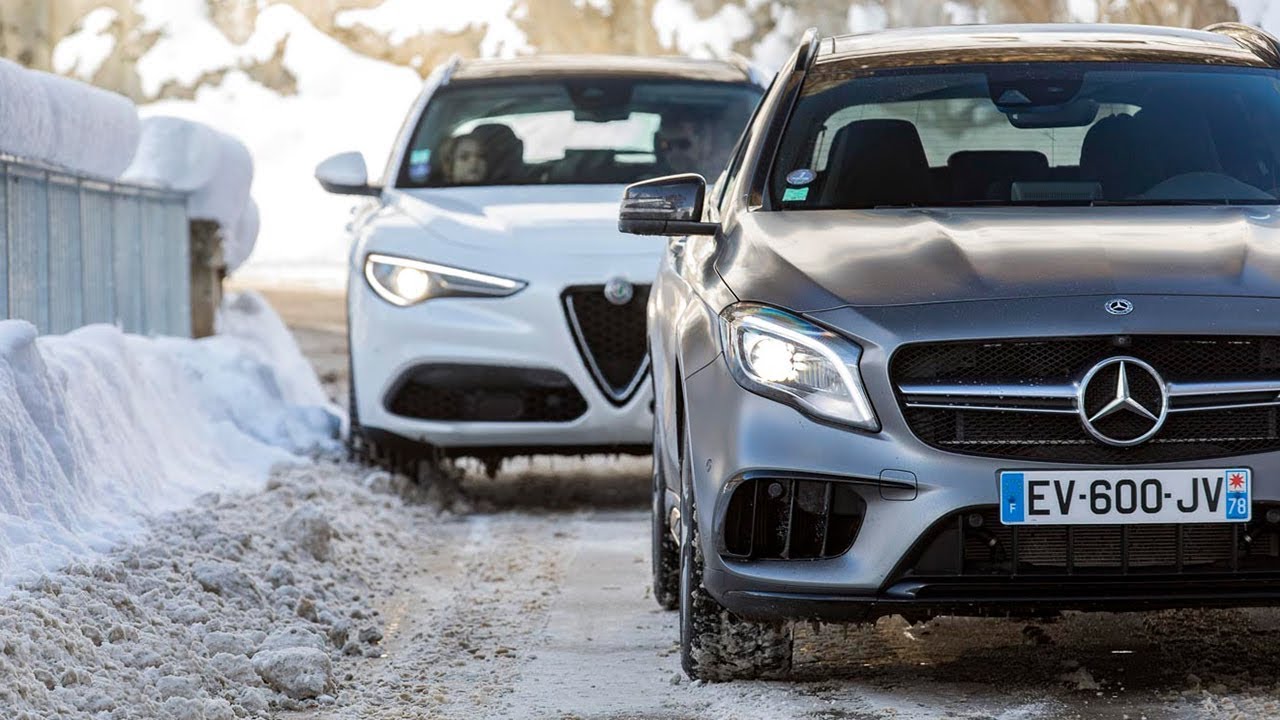 Alfa Romeo Stelvio 280 vs Mercedes AMG GLA45
