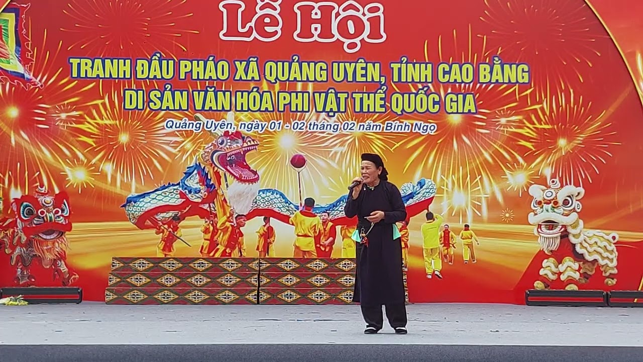 Đàm Tình hát lượn lễ hội Quảng Uyên 2026