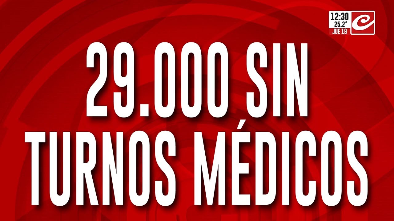 Paro general: 29.000 sin turnos médicos