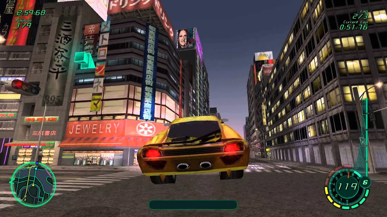 Midnight Club 2 Tokyo Circuit 7 Bullet Train II