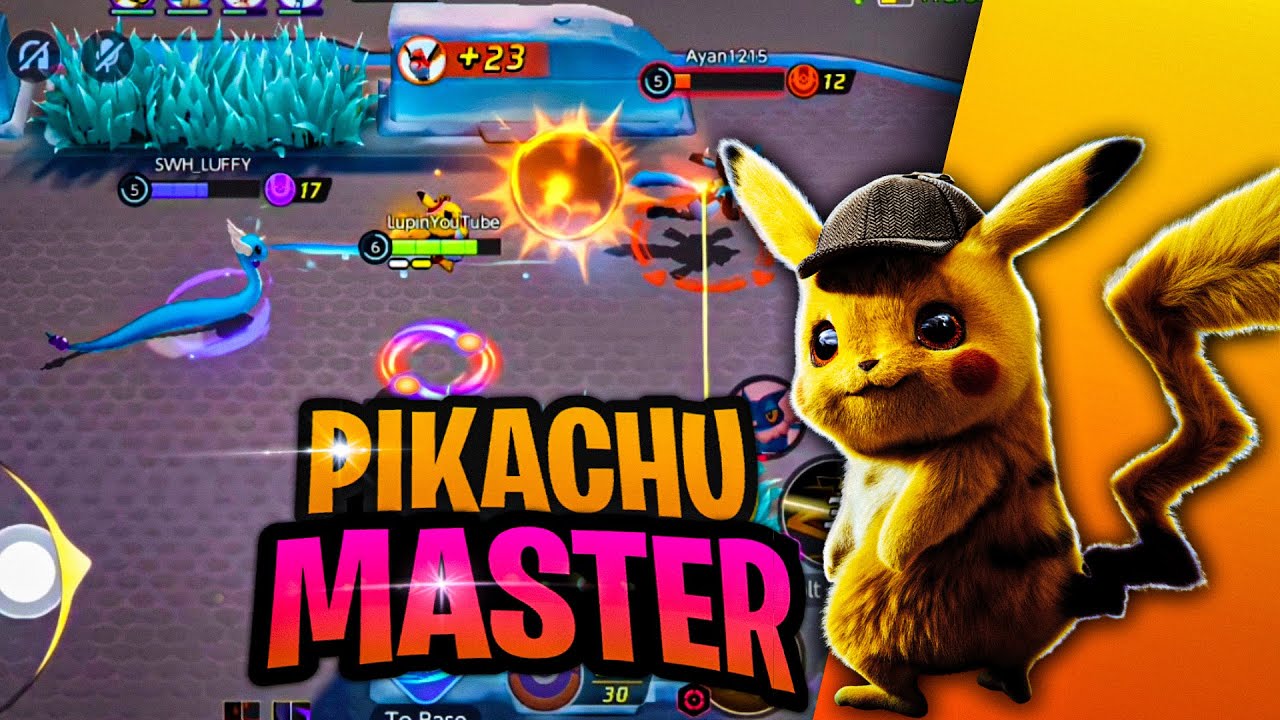Pikachu Is Main Be Like || Pokemon Unite