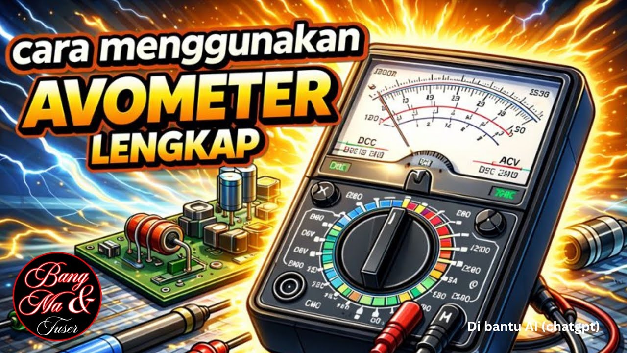 Cara menggunakan Avometer lengkap