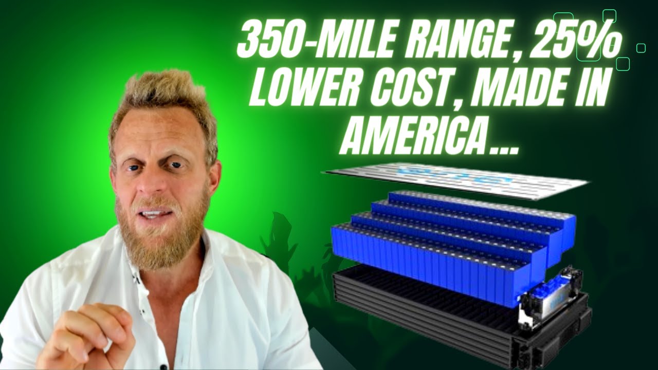 American battery company reveals amazing LFP battery price & energy density