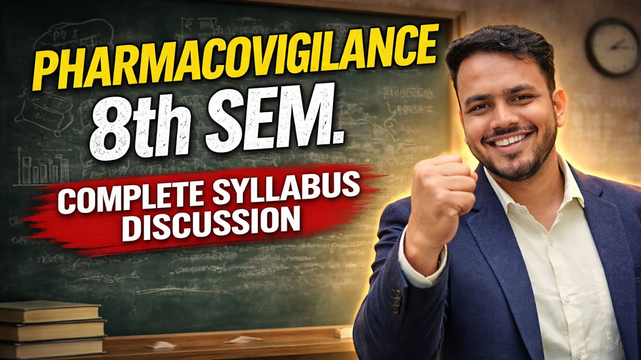 Pharmacovigilance Complete syllabus discussion | Unit 1 to Unit 5 | Pharmacovigilance b pharma 8 sem