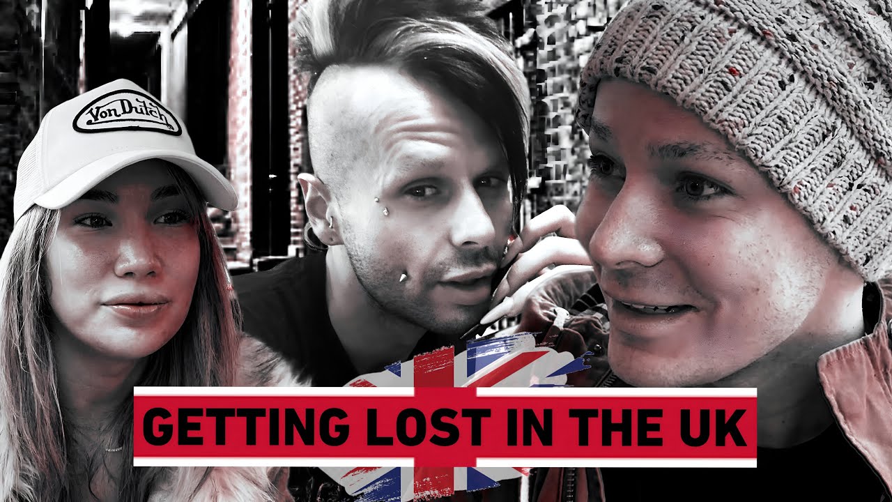 GETTING LOST IN THE UNITED KINGDOM || TRYING FOOD IN THE UK