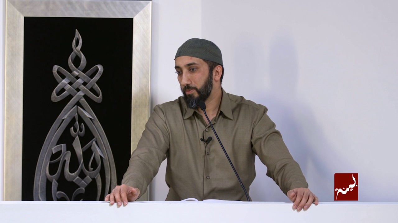 Beware a Jealous Heart - Khutbah by Nouman Ali Khan