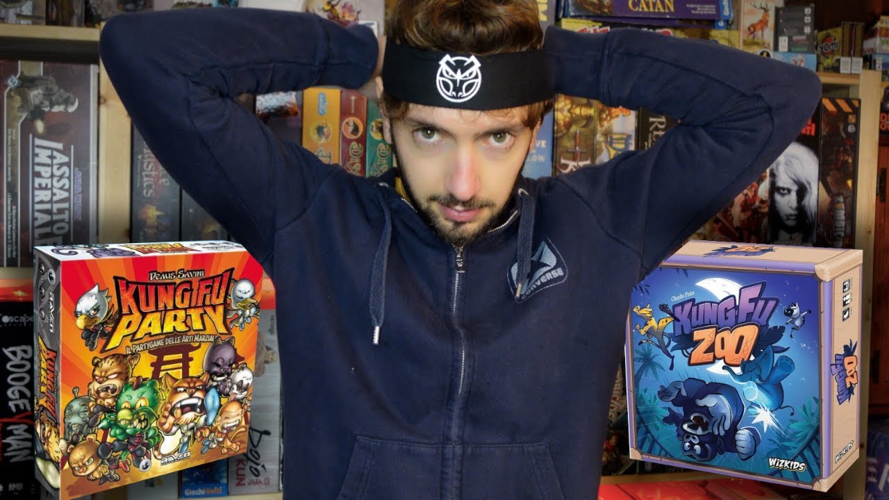 PROVIAMO due GIOCHI da tavolo sul KUNG FU!