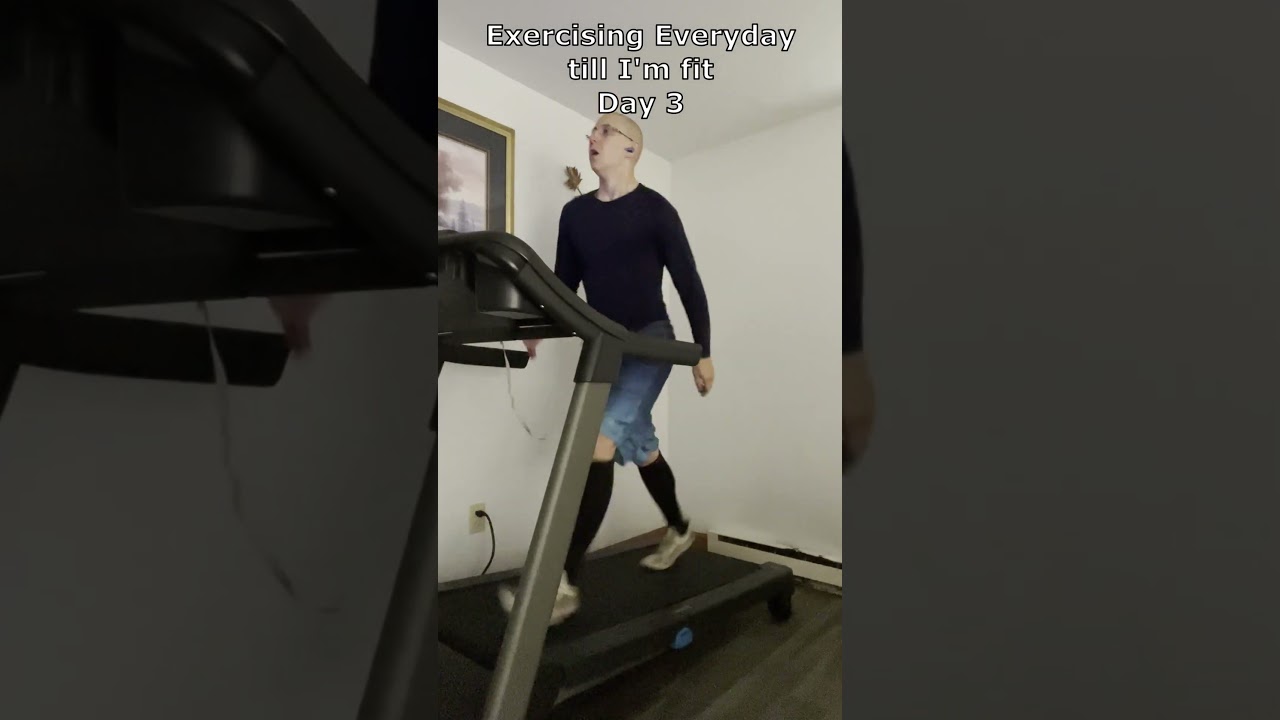 Exercising Everyday till I'm fit Day 3 #shorts
