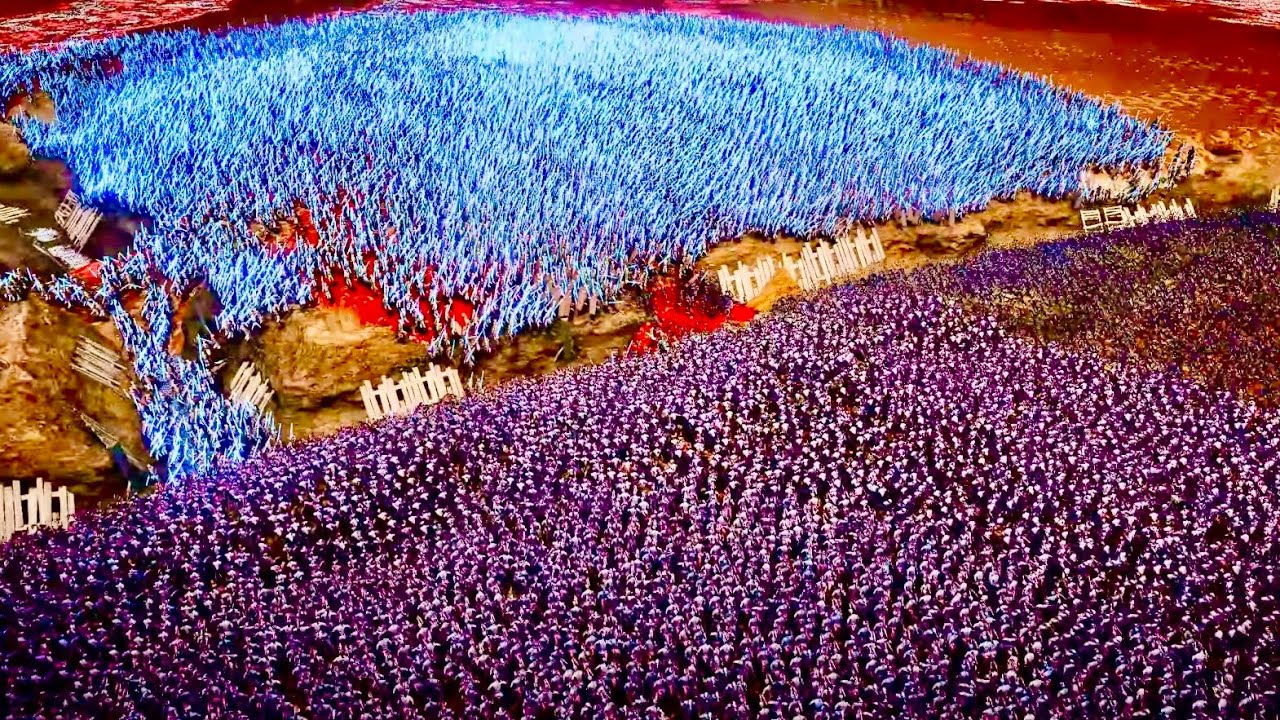 50K STAR WARS JEDI & NINJA VS 2,000,000 LOTR GONDOR CITADEL | UEBS2 MOD | STAR WAR MOD