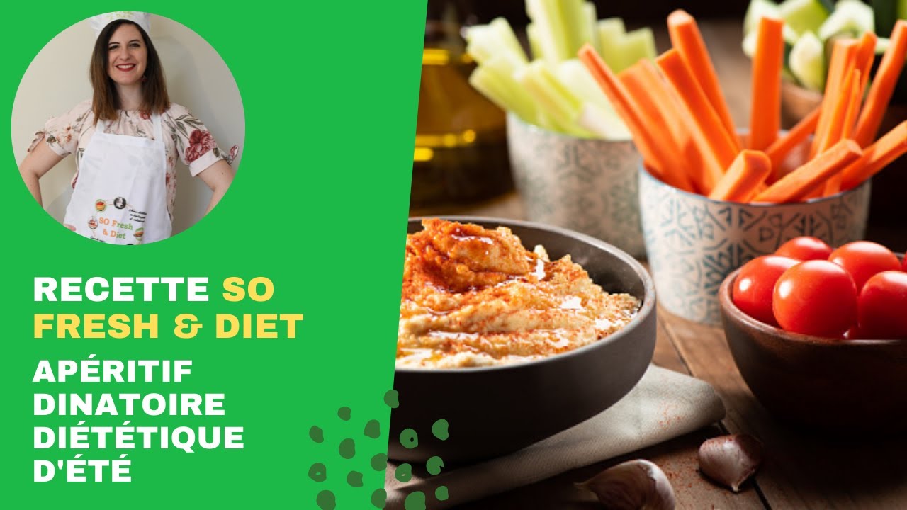 #RECETTES : Apéritif dinatoire diététique d’été