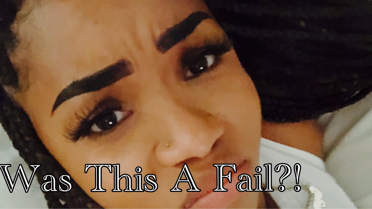 Combo Brows| microblading/ombre| how to fix at home
