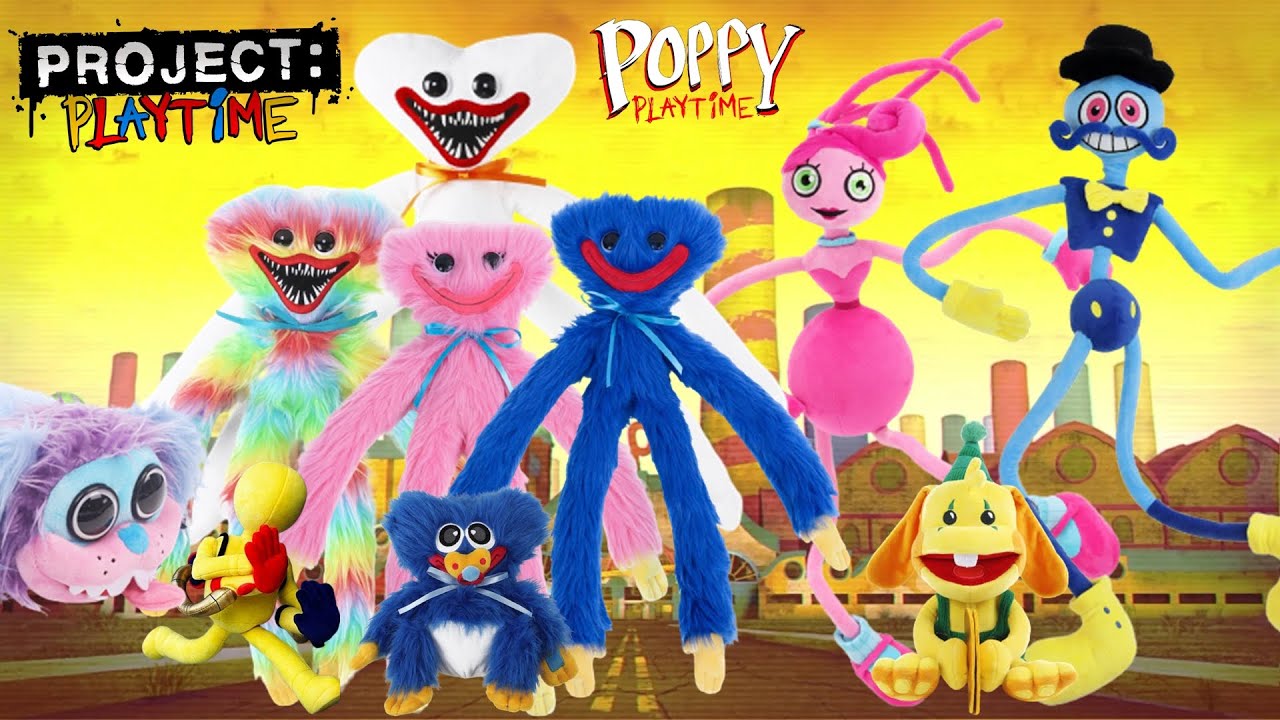 POPPY PLAYTIME: TOP 10 Melhores Pelúcias Oficiais da MOB GAMES