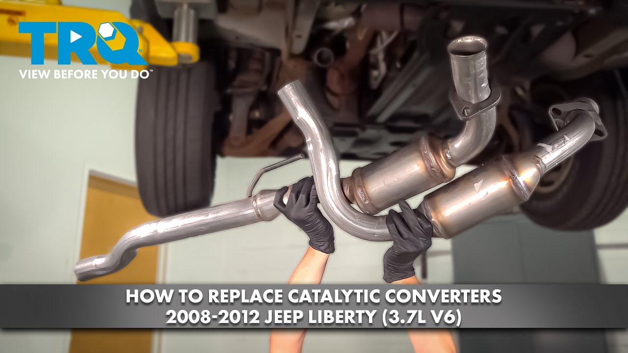 How to Replace Catalytic Converters 2008-2012 Jeep Liberty (3.7L V6)
