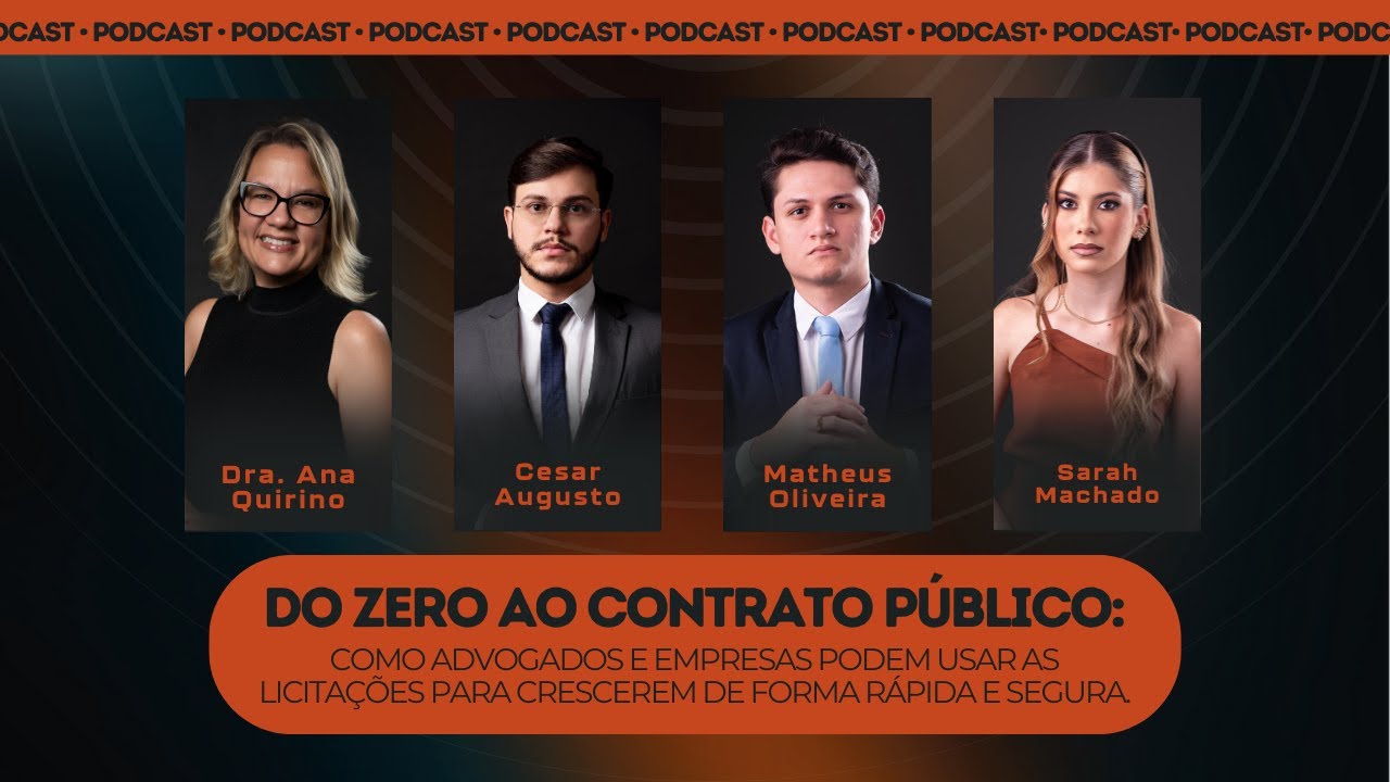 DO ZERO AO CONTRATO PÚBLICO: DRA. ANA QUIRINO E SÓCIOS-FUNDADORES DA @LICITIUM (#NDCAST04)