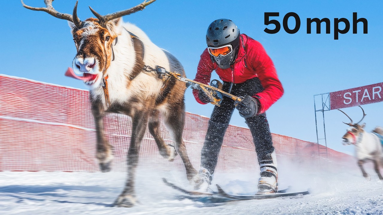 I Competed in Reindeer Racing