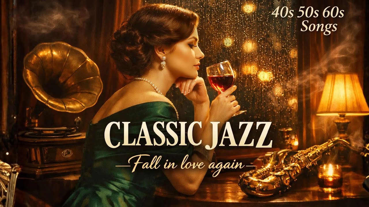 Best Romantic Jazz Songs 🎷 Relaxing Classic Jazz Playlist from the 40s to 60s
