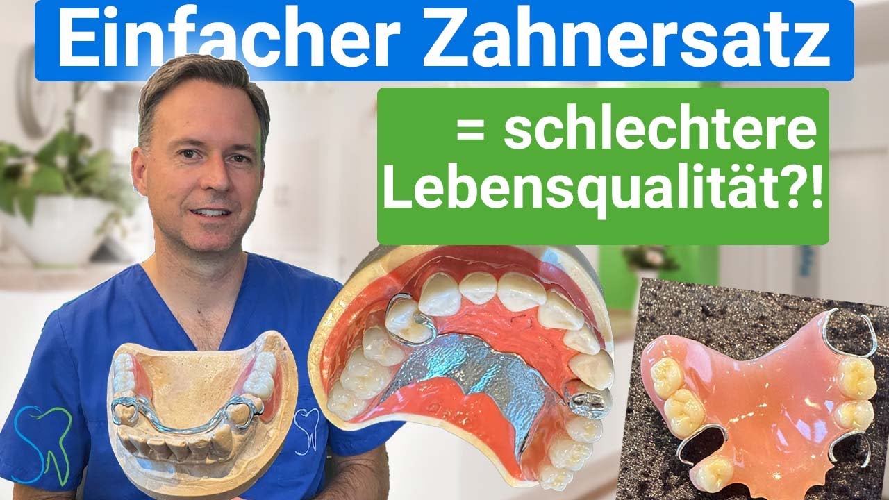 Einfacher Zahnersatz ist gleich schlechtere Lebensqualität?!