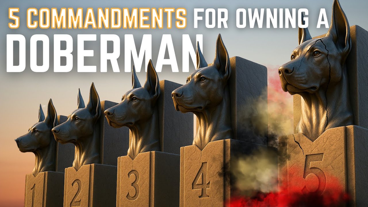 5 Commandments for Owning a Doberman (Break One, Regret It)