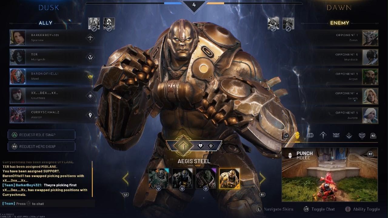 Steel Support - Trying my hand at support role in ranked!