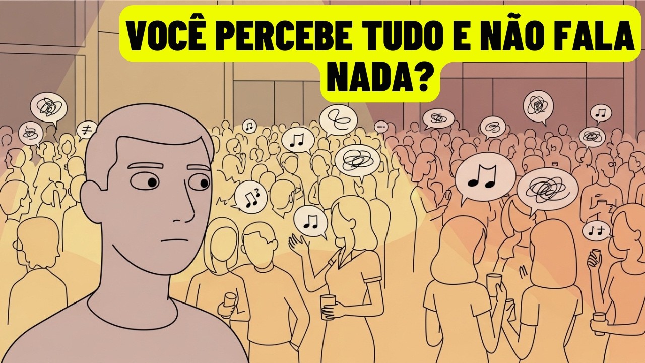 Psicologia de quem percebe tudo e guarda pra si...