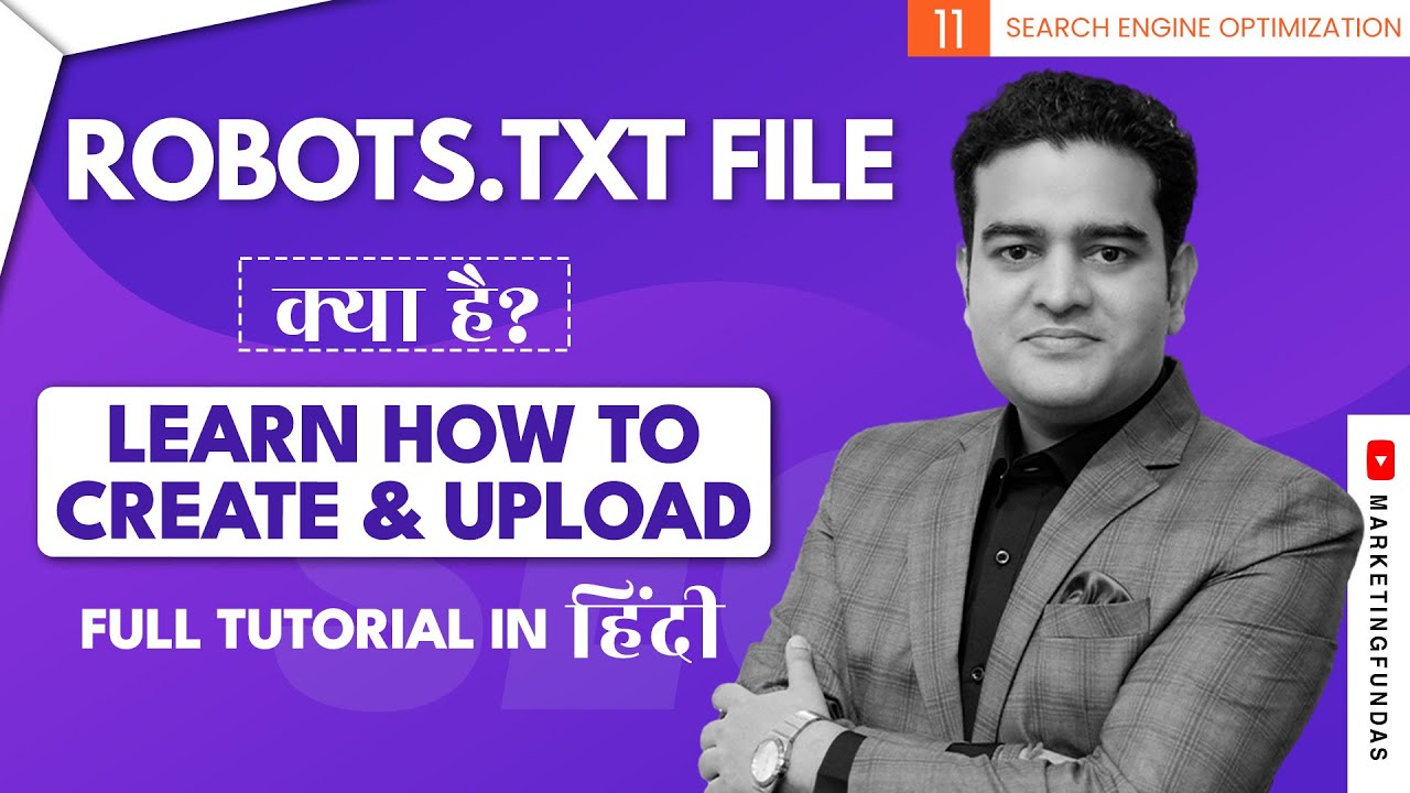 What is Robots.txt in SEO? | How to Create and Upload Robots.txt File | SEO Course in Hindi Free