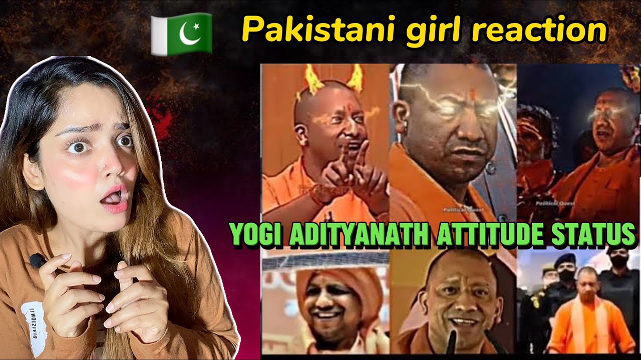 Pakistani reaction on Yogi Adityanath Attitude status #yogiadityanath