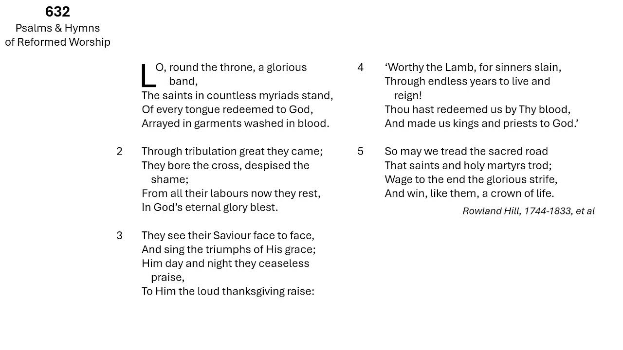 Lord's Day Morning Service