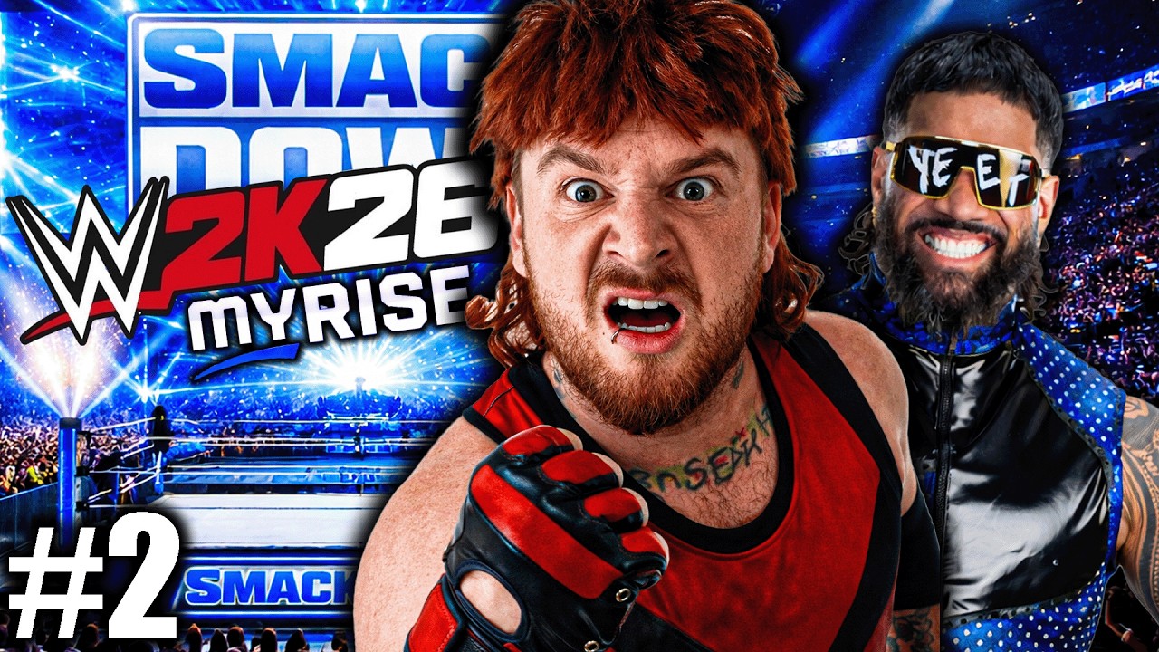 JUST ME UCE ! 😭 KURT KRÖLLECK dreht durch ! 😱WWE 2K26 MY RISE #2