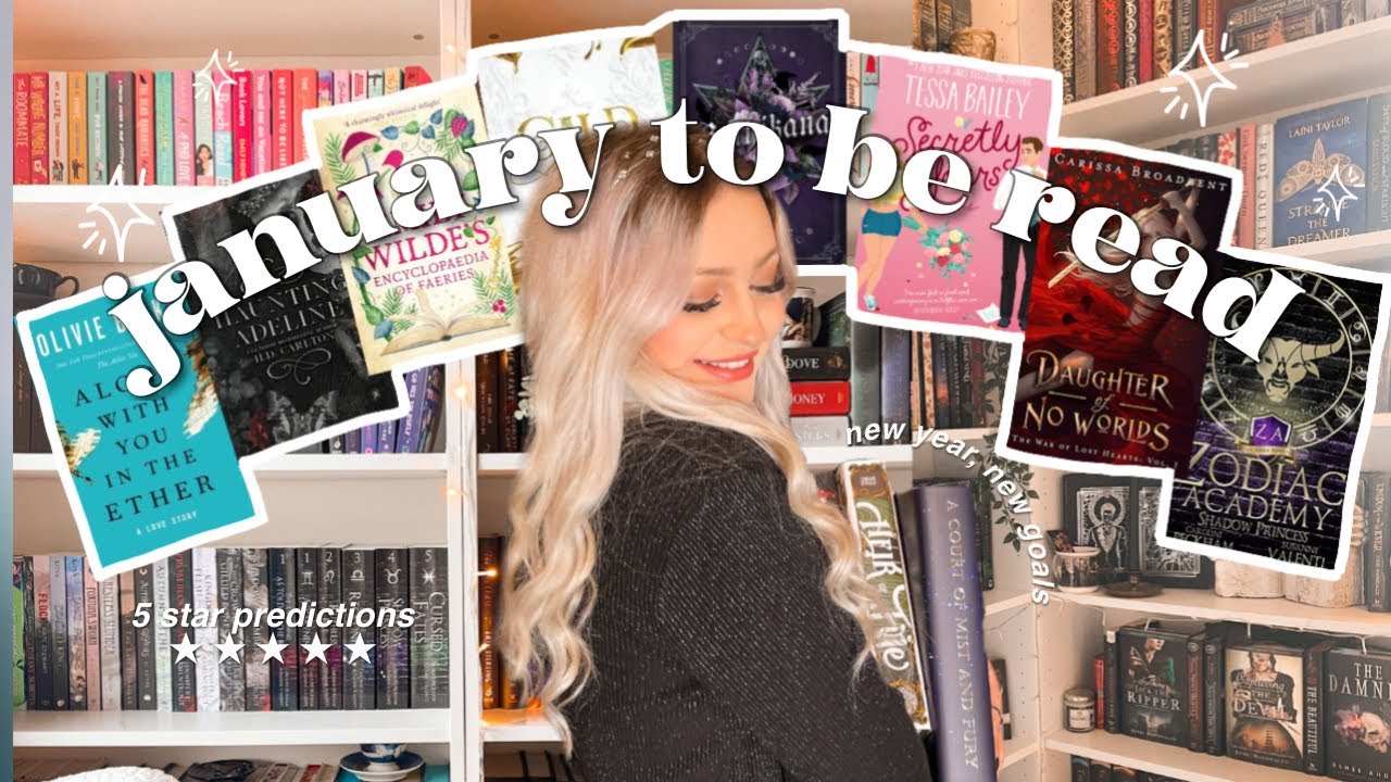 a tbr of five star predictions to celebrate the new year 🥂✨ january tbr