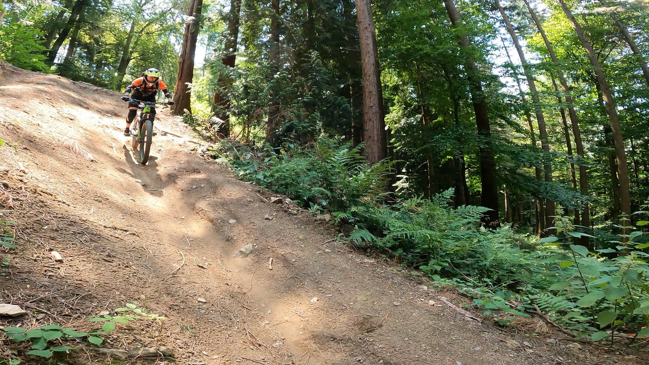 Sturz auf dem Trail  Ü-65 E-MTB