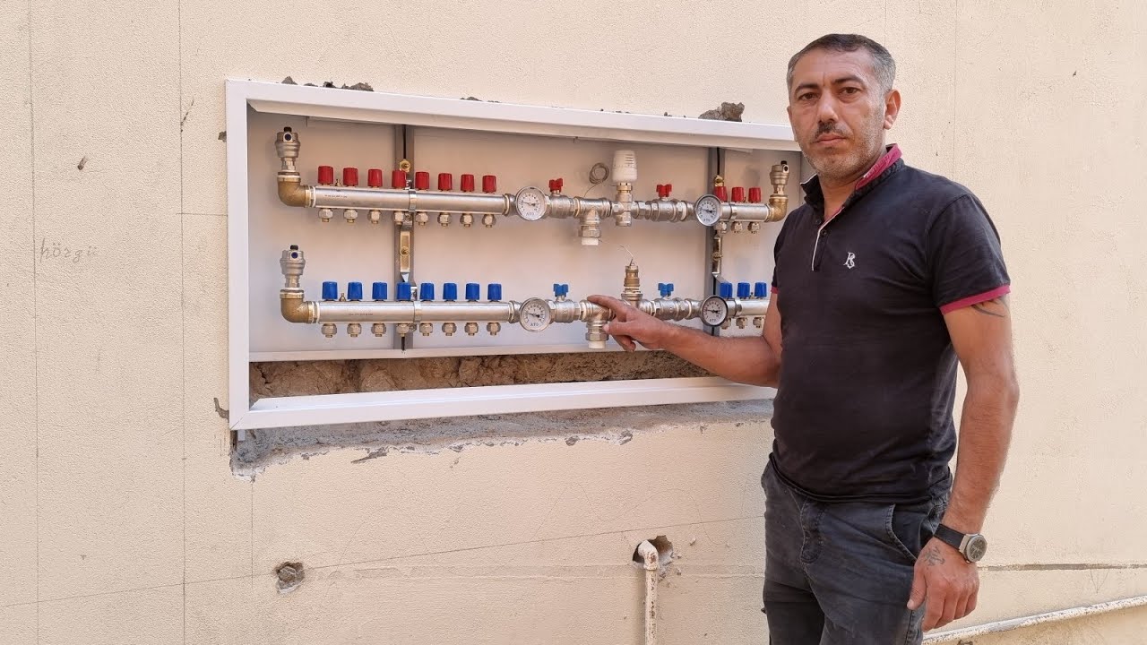 Termostatni Kolektor yiğilmasi. Mehman Usta. (055)(050)(070) - 614 - 44 - 64
