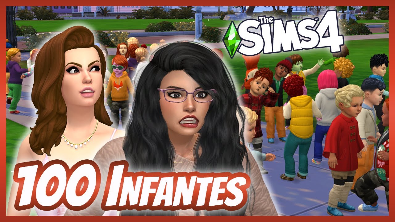 ¡CUIDAMOS A 100 INFANTES JUNTAS! (Se descontroló 😱) *RETO* ft. @♦ Mia Zaff ♦ |👶| Sims 4