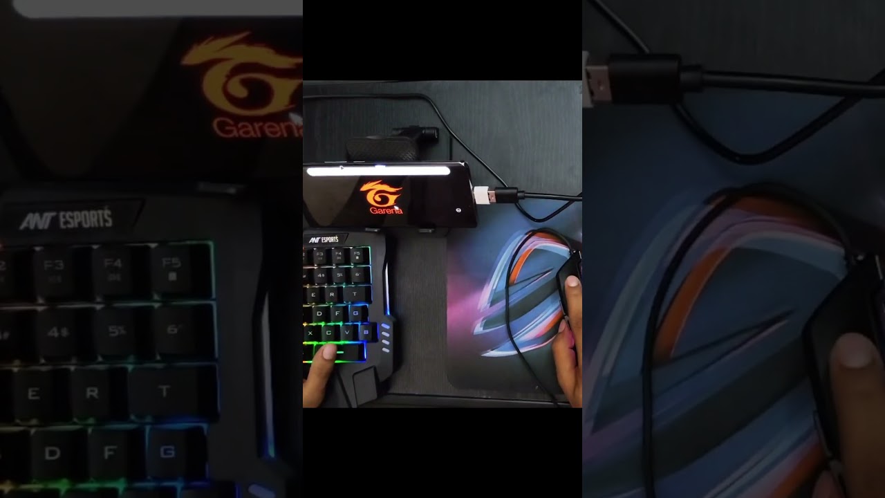 keyboard and mouse gameplay #gaming #freefire