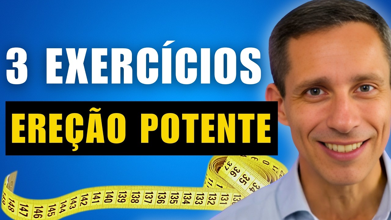 3 EXERCÍCIOS simples e poderosos para ter EREÇÃO potente!
