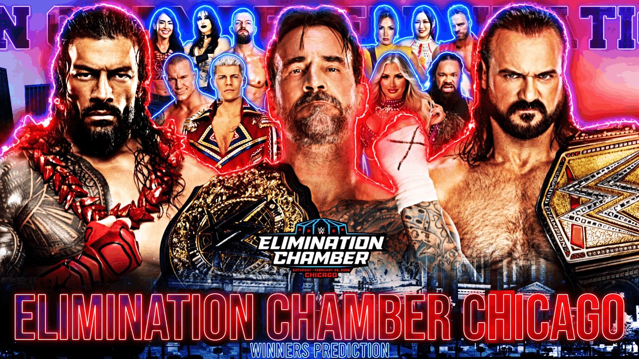 Прогнозы на победителя WWE Elimination Chamber Chicago 2026