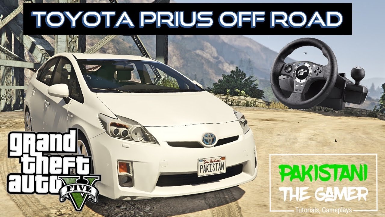 GTA 5 Pakistan | Real life Mod Toyota Prius offroading | Urdu