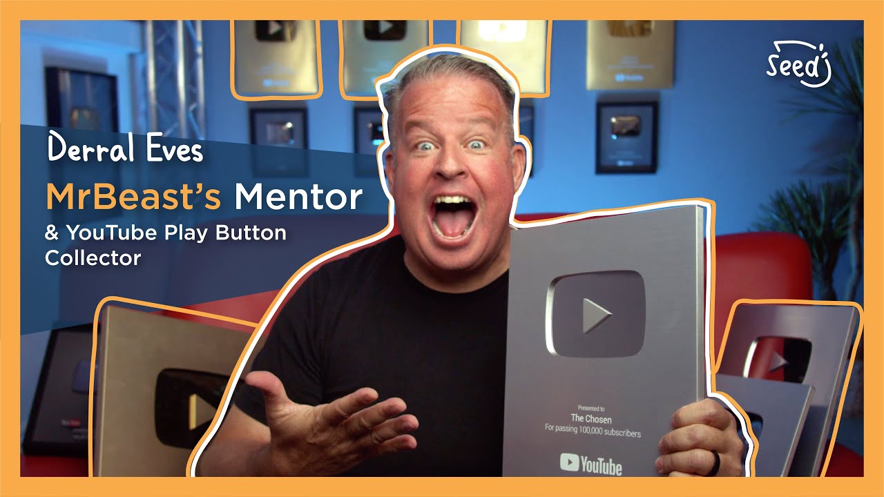 35. MrBeast's Mentor & YouTube Play Button Collector – Derral Eves