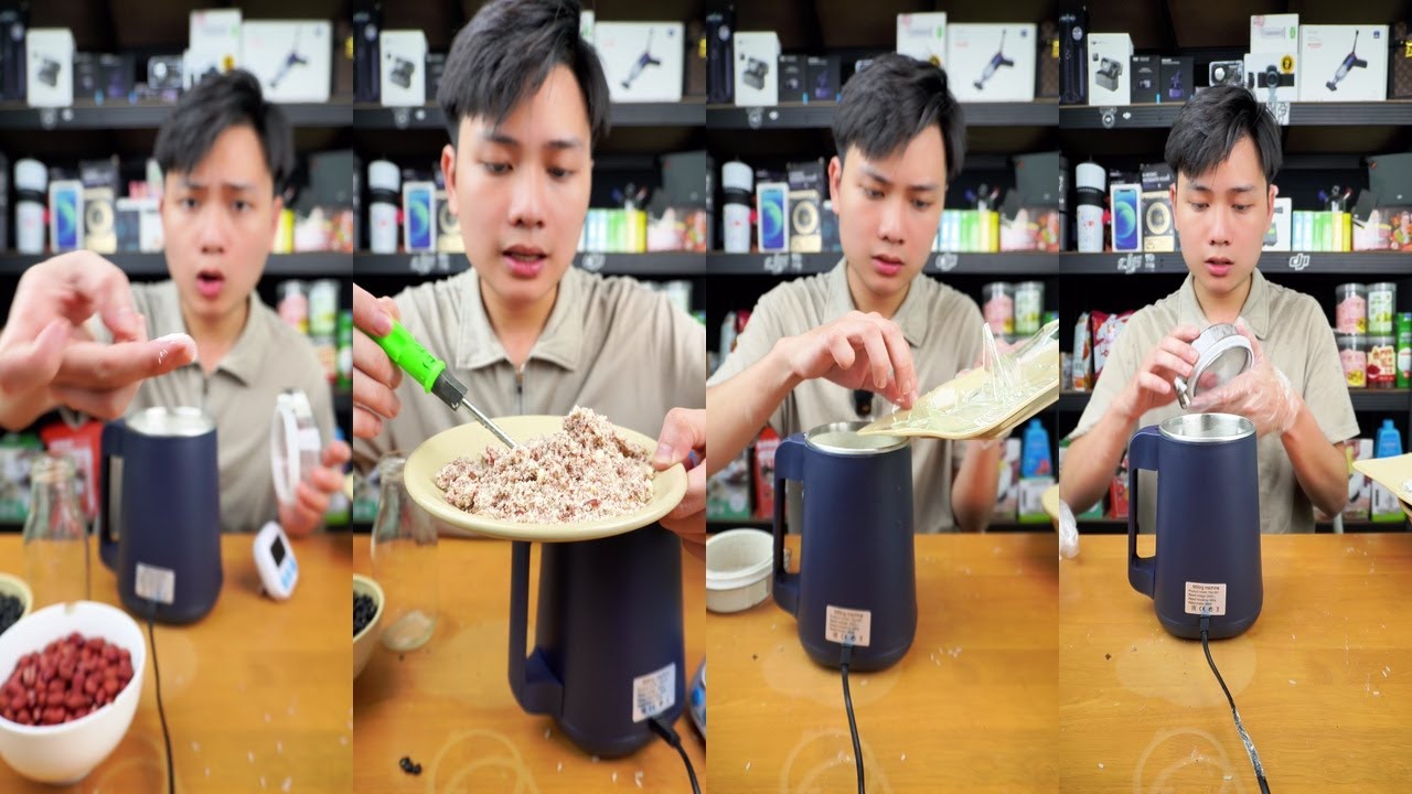 REVIEW MÁY XAY HẠT KHÔ MINI GIÁ RẺ VÀ SỰ THẬT KINH HOÀNG
