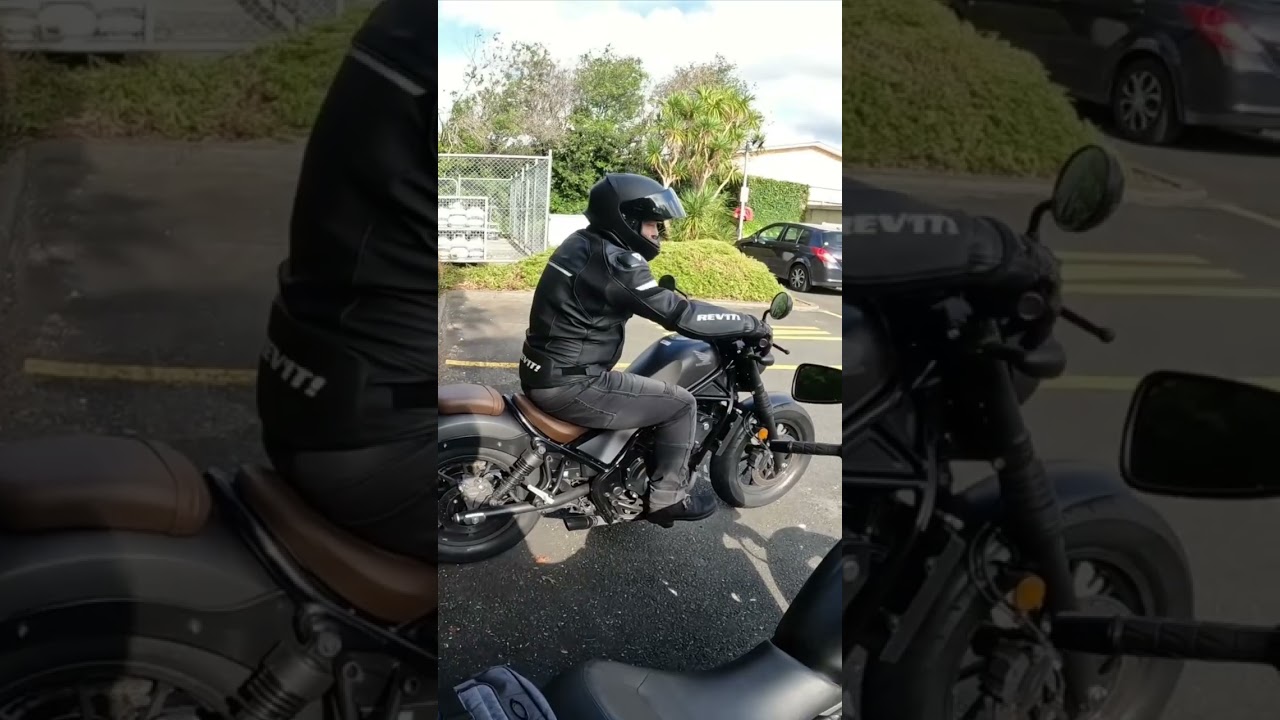 Honda Rebel 500 with shorty exhaust #honda #motorcycle #loudpipes