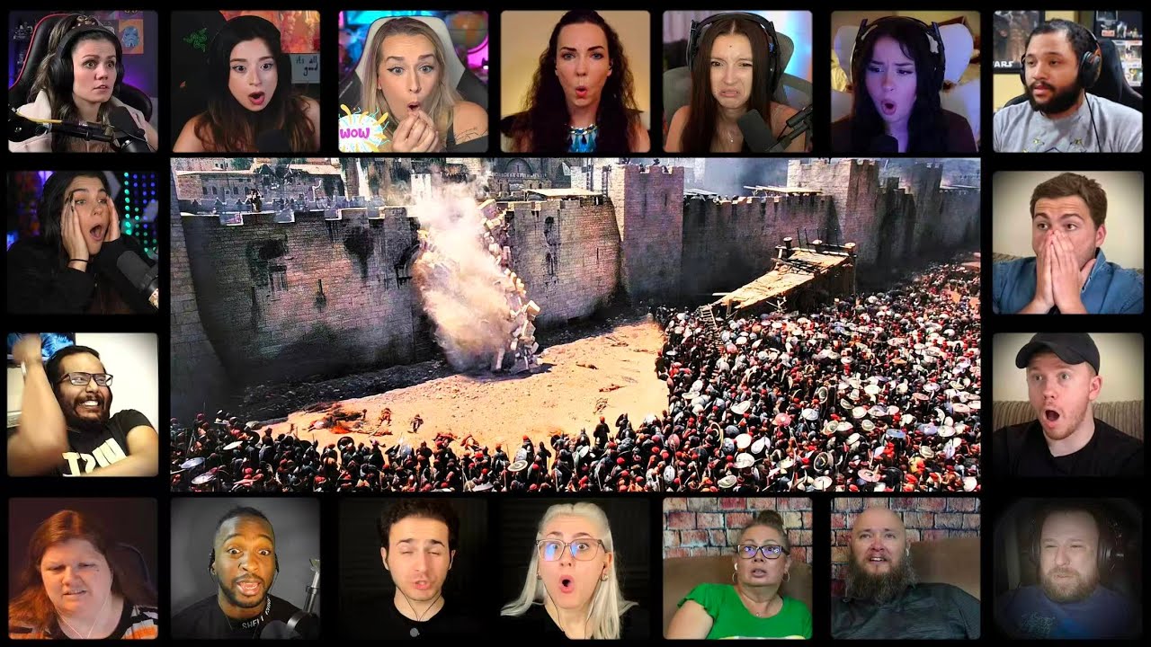 The Siege Of Jerusalem Scene  | Kingdom of Heaven (2005)  * Reaction Mashup