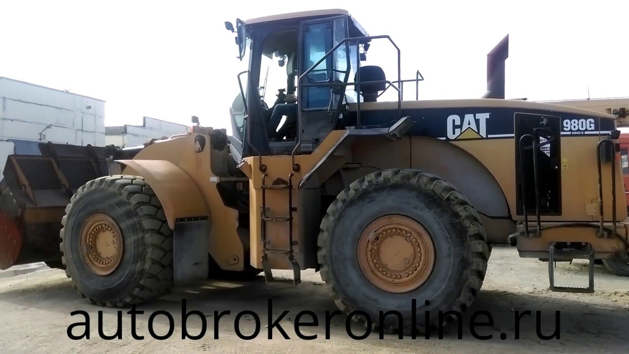 Видео обзор погрузчик Caterpillar 980 G II