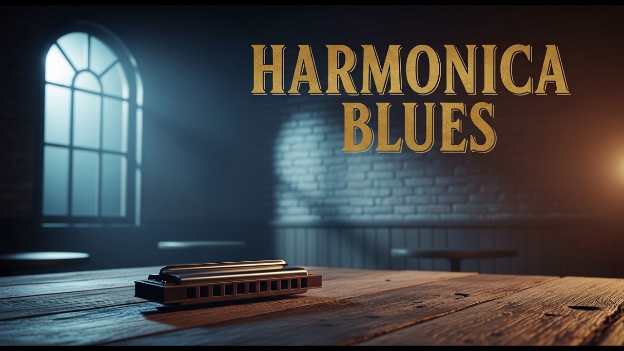 Harmonica Blues Instrumental – Silent Roads at Midnight