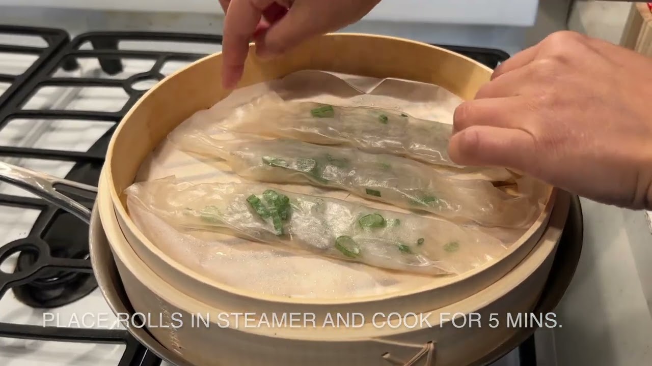 Shrimp Rice Paper Roll | Short Cut Cheung Fun