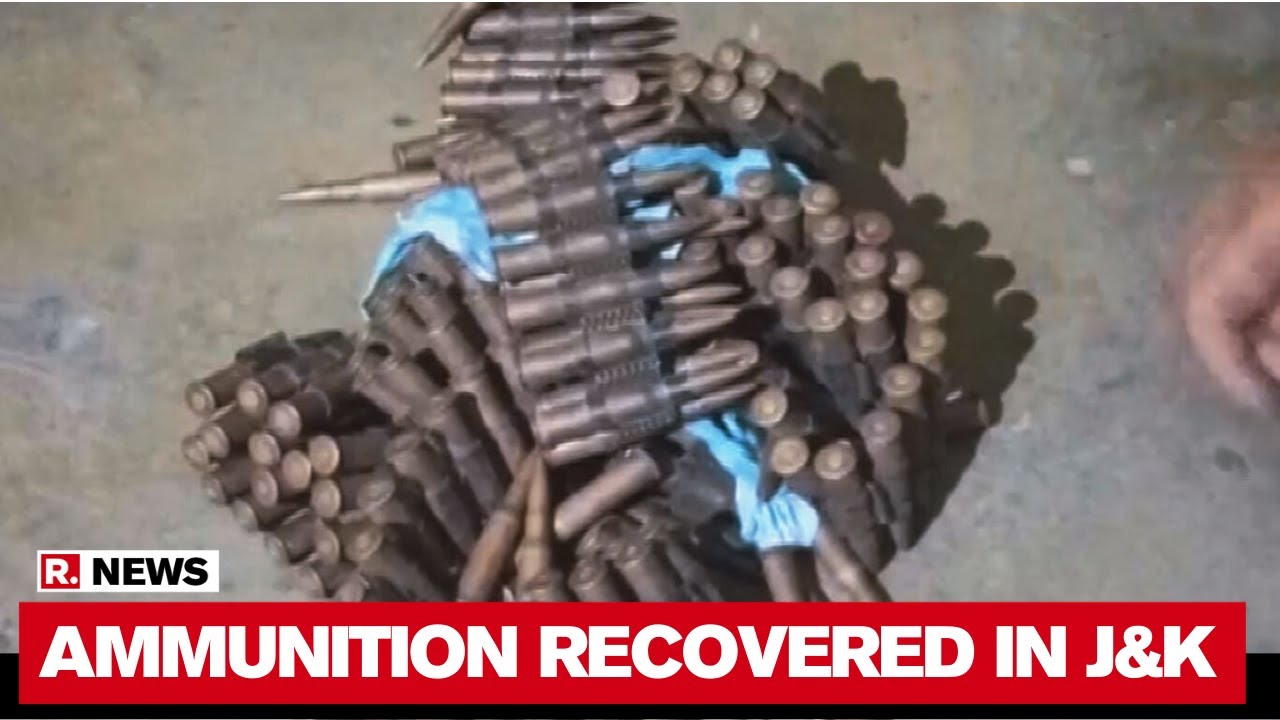 J-K: Ammunition Recovered in Poonch During A Search Operation