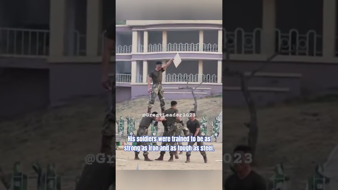 Его солдаты были обучены быть сильными, как железо, и выносливыми, как сталь. 😮 #кимджонгун #севе...