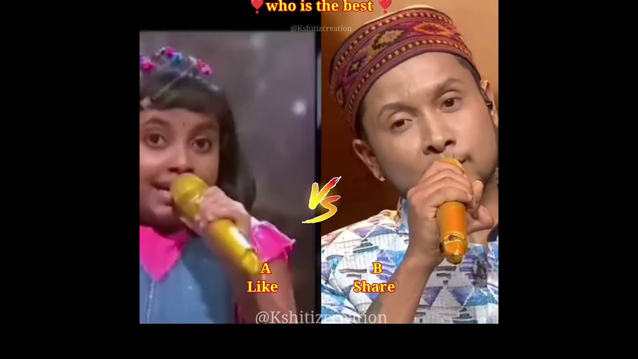 mere naina sawan bhadao / pawandeep vs devanashriya/ 🔥who is the best👍💯 / super star singer episode