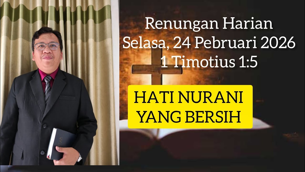 Renungan, 24 Pebruari 2026