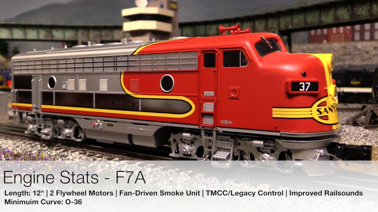 Atlas O F7A/F7B Diesel Locomotives