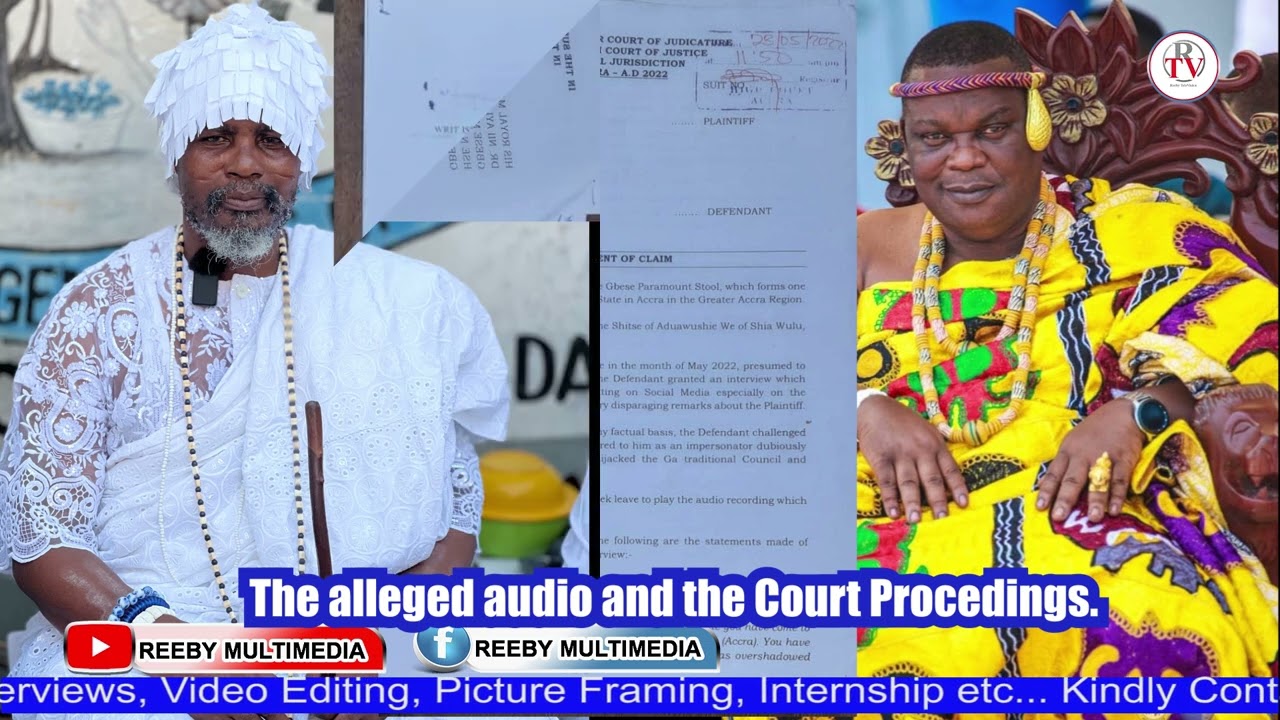 Shitsɛ Nuumo Lakote Aduawushie Wins A Defamation Suit Brought Against Him By Nii Ayi Bonte II
